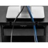Soporte fellowes para monitor plus ajustable en 5 alturas 64 mm a 165 mm hasta 36 kg color grafito 165x335x344 mm
