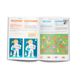 Cuaderno rubio habilidades matematicas  4 años