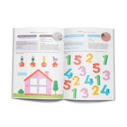 Cuaderno rubio habilidades matematicas  3 años