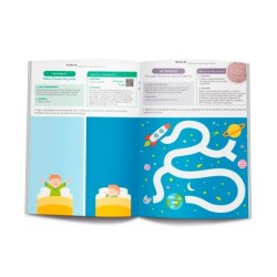 Cuaderno rubio habilidades matematicas  3 años