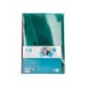 Carpeta liderpapel dossier broche transparente din a4 paquete de 12 unidades colores surtidos