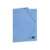 Carpeta liderpapel gomas folio 3 solapas carton plastificado colores pasteles surtidos