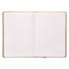 Libreta liderpapel ecouse 100% reciclada a5 96 hojas 70g/m2 horizontal con gomilla y marca paginas