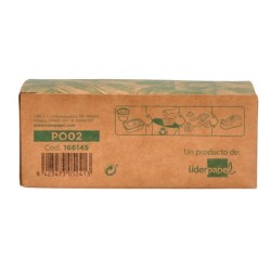 Portarrollo sobremesa liderpapel ecouse 100% plastico reciclado para cinta de 33 mt color verde