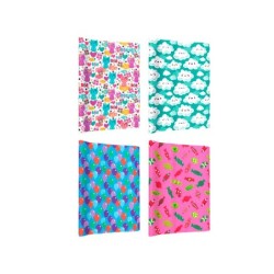 Papel de regalo basika infantil rollo ancho 1 m longitud 3 mt diseños surtidos