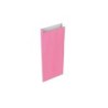 Sobre papel basika celulosa rosa con fuelle xs 120x250x30 mm paquete de 25 unidades