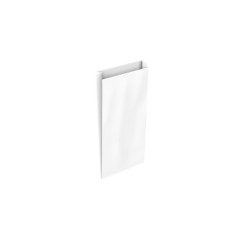 Sobre papel basika celulosa blanco con fuelle xxs 100x200x30 mm paquete de 25 unidades