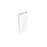 Sobre papel basika celulosa blanco con fuelle xxs 100x200x30 mm paquete de 25 unidades