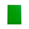 Tapa encuadernacion liderpapel carton a4 0,9mm verde fluor paquete de 50 unidades