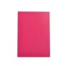 Tapa encuadernacion liderpapel carton a4 0,9mm rosa fluor paquete de 50 unidades