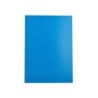 Tapa encuadernacion liderpapel carton a4 0,9mm azul fluor paquete de 50 unidades