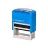 Sello entintado automatico q-connect contabilizado almohadilla 14x38 mm color azul