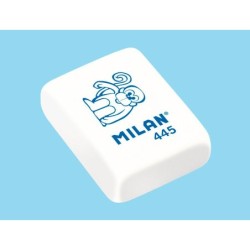 Goma de borrar milan 445 blister de 5 unidades