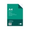 Recambio liderpapel a4 100 hojas 100g/m2 cuadro 3mm con margen 4 taladros