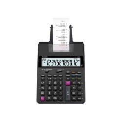 Calculadora casio hr-150rce impresora pantalla lc papel 58 mm impresion bicolor 12 digitos ac/dc color negro
