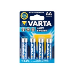 Pila varta alcalina longlife power aa tipo lr-06 blister de 4 unidades