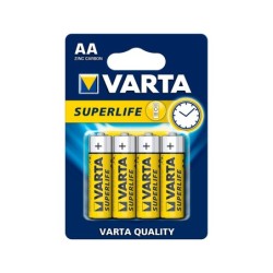 Pila varta salina superlife aa tipo r-06 blister de 4 unidades
