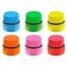 Tinta rotulador faber castell textliner fluorescente 1549 con sistema capilar color verde bote 30 ml