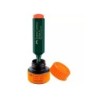 Tinta rotulador faber castell textliner fluorescente 1549 con sistema capilar color naranja bote 30 ml