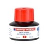 Tinta rotulador edding mtk25 con sistema capilar color rojo frasco de 25 ml