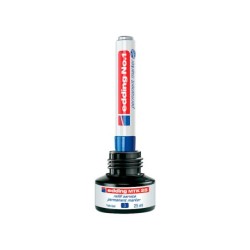 Tinta rotulador edding mtk25 con sistema capilar color azul bote 25 ml