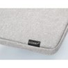 Funda para portatil q-connect 13,3\ con asa 1 bolsillo exterior con cremallera color gris 350x250x25 mm