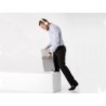 Funda para portatil q-connect 13,3\ con asa 1 bolsillo exterior con cremallera color gris 350x250x25 mm