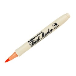 Rotulador artline supreme brush epfs pintura base de agua punta tipo pincel trazo fino ocre