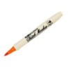 Rotulador artline supreme brush epfs pintura base de agua punta tipo pincel trazo fino naranja oscuro