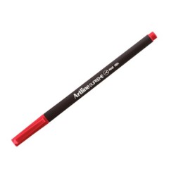 Rotulador artline supreme epfs200 fine liner punta de fibra rojo 0,4 mm