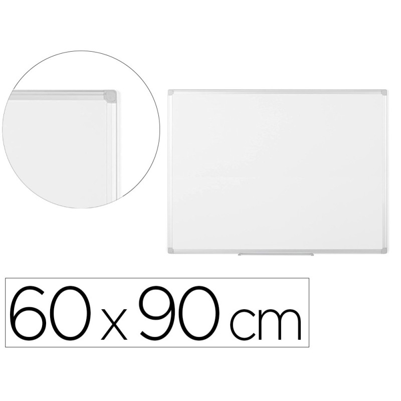 Pizarra blanca bi-office earth lacada magnetica marco de aluminio 600x900 mm Pizarra blanca bi-office earth lacada magnetica marco de aluminio 600x900 mm