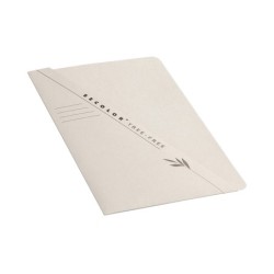 Subcarpeta cartulina tarifold 100% ecologica 226 g/m2 din a4 con bolsa frontal pack de 10 unidades