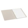 Subcarpeta cartulina tarifold pack de 10 color crema 100% ecologica 226 g/m2 din a4 con fastener