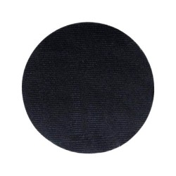 Disco de cierre plico velcro autoadhesivo 20 mm diametro color negro caja de 200 unidades