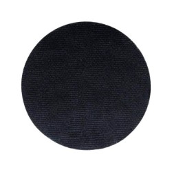 Disco de cierre plico velcro autoadhesivo 20 mm diametro color negro caja de 400 unidades