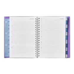 Cuaderno de todas las clases profesorado addittio 256 paginas dia pagina color verde 170x240 mm catalan