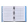 Cuaderno de todas las clases profesorado addittio 256 paginas dia pagina color verde 170x240 mm