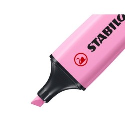 Rotulador stabilo boss fluorescente 70 pastel expositor de 45 unidades colores surtidos