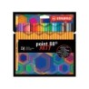 Rotulador stabilo point 88 punta de fibra arty line estuche carton de 24 unidades colores surtidos