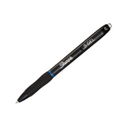 Boligrafo sharpie retractil tinta gel punta 0,7 mm color azul