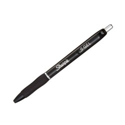 Boligrafo sharpie retractil tinta gel punta 0,7 mm color negro