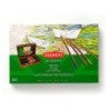 Estuche de pintura derwent academy madera lapices de colores 35 piezas