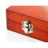 Estuche de pintura derwent academy madera lapices de colores 35 piezas