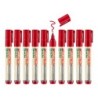Rotulador edding 28 para pizarra blanca ecoline 90% reciclado color rojo punta redonda 1,5-3 mm recargable