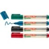 Rotulador edding 28 para pizarra blanca ecoline 90% reciclado bolsa 4 colores surtidos punta redonda 1,5-3