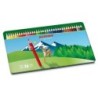 Lapices de colores alpino caja metalica de 36 unidades colores surtidos
