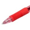 Boligrafo q-connect sigma retractil con sujecion de caucho tinta gel 0,5 mm color rojo