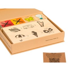 Juego didactico andreutoys atributos grandes y pequeños