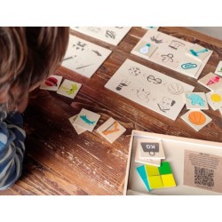 Juego didactico andreutoys atributos grandes y pequeños