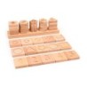 Juego didactico andreutoys formas geometricas sensoriales madera